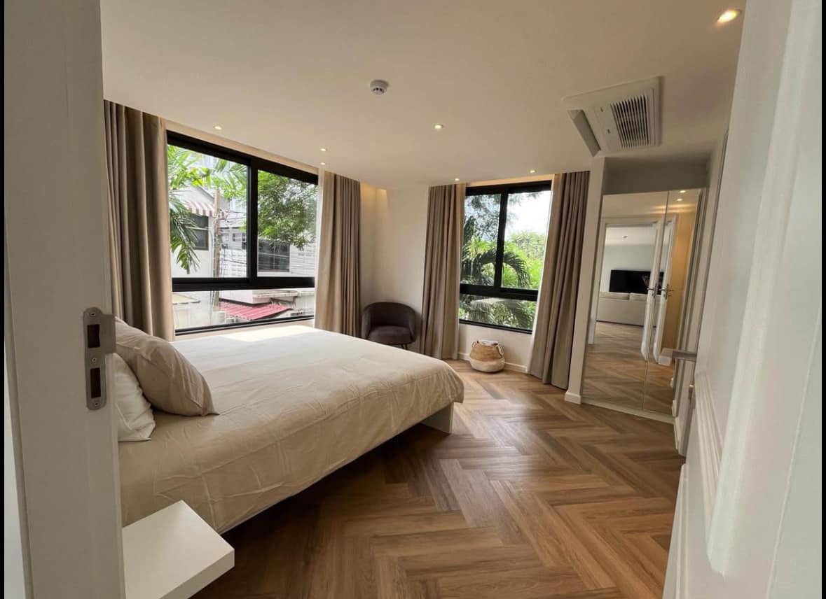 3-Bed, 2-Bath, 170 sqm Condo for Rent at Baan Chan Condominium, Thonglor – ฿80,000/month, Near BTS Thonglor, Available Dec 20, 2024