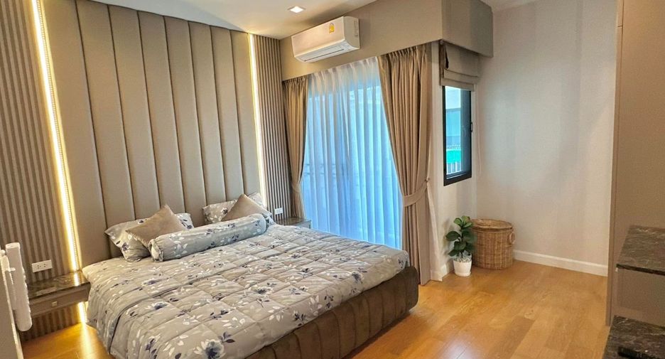 Luxurious 5-bedroom, 5-bathroom house for rent and sale at Supalai Essence Suan Luang. Fully furnished, brand new. Rent at THB 230K/month or own it for THB 29M.