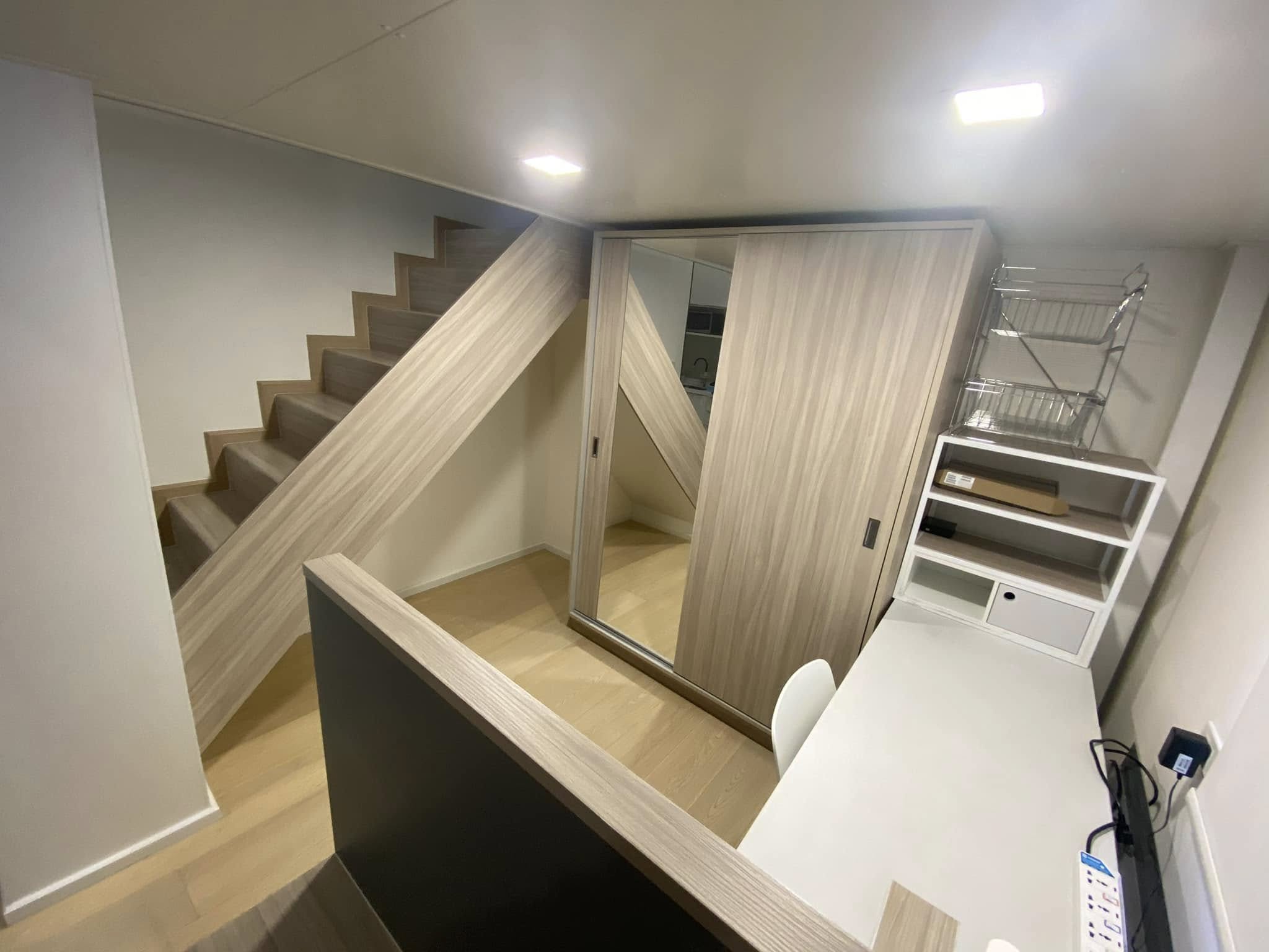 1-BR, 1-BTH Loft Duplex, 35 Sq.M., ฿4.98M, Chewathai Residence ASOKE, Near MRT Phetchaburi & Airport Rail Link Makkasan – For Sale