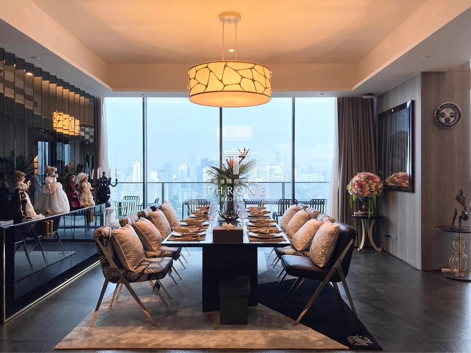 3-Bedroom, 5-Bath Penthouse at TELA Thonglor, 347.37 sq.m, Fully Furnished, City Views, For Sale at ฿250,000,000, Near Thong Lo BTS