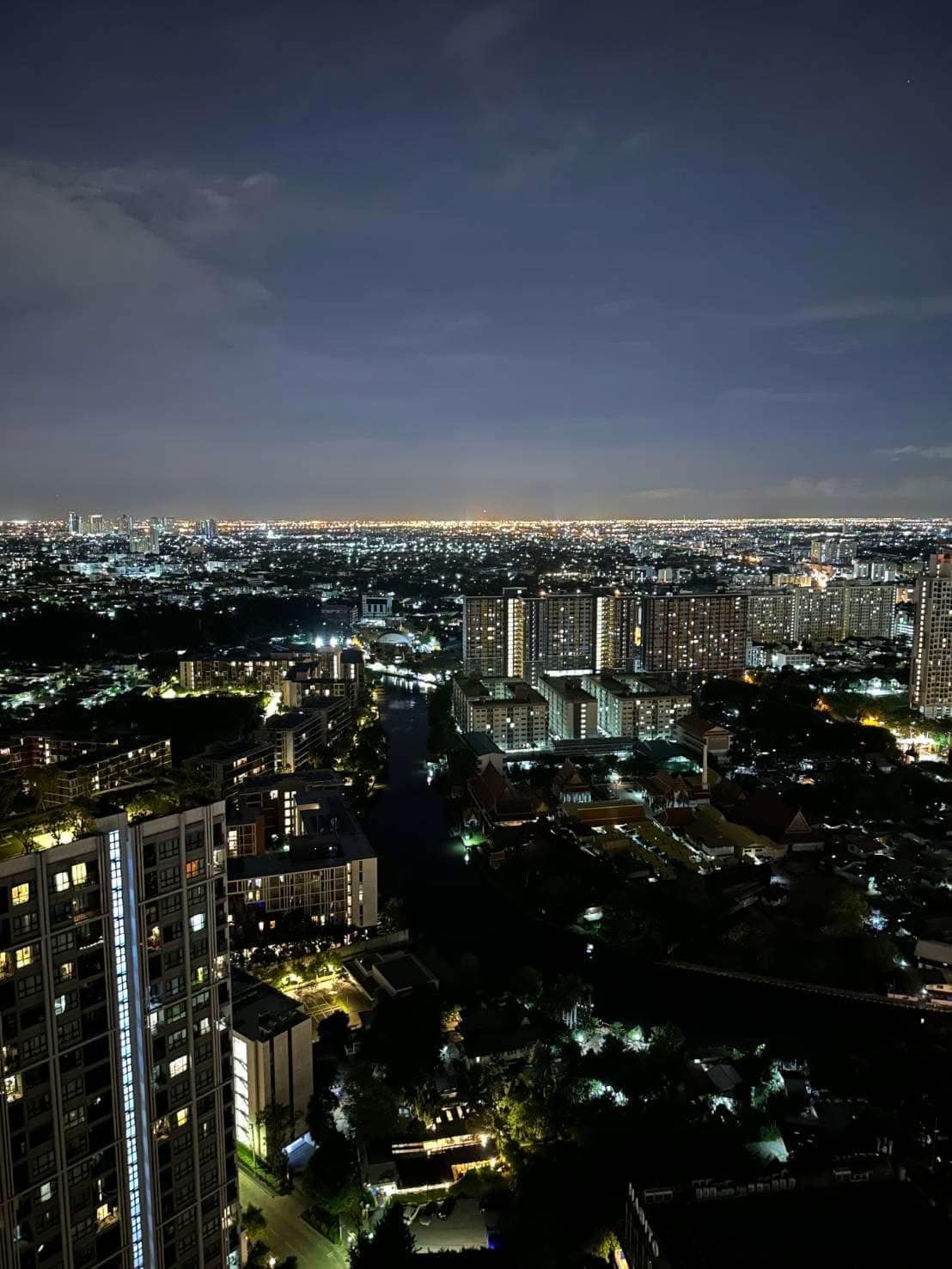 Modern 2-BR Condo at The Base Park West Sukhumvit 77, 44.61 sqm, high floor, rent 27,000 THB/month or buy for 7.29M THB. Stunning views, near BTS.