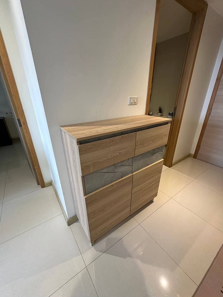 1-Bedroom, 1-Bathroom Condo at Socio Reference 61, 42.62 sqm, Rent ฿20,000/month or Purchase ฿4.6M, Near BTS Ekkamai, Fully Furnished