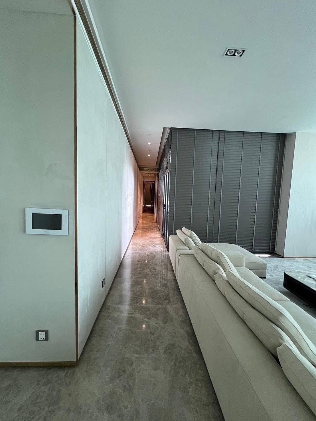 Rent this luxurious 3-bedroom, 4-bathroom penthouse at MARQUE Sukhumvit, 297 sqm, with private pool and elevator. Available for 700,000 THB/month. Prime location