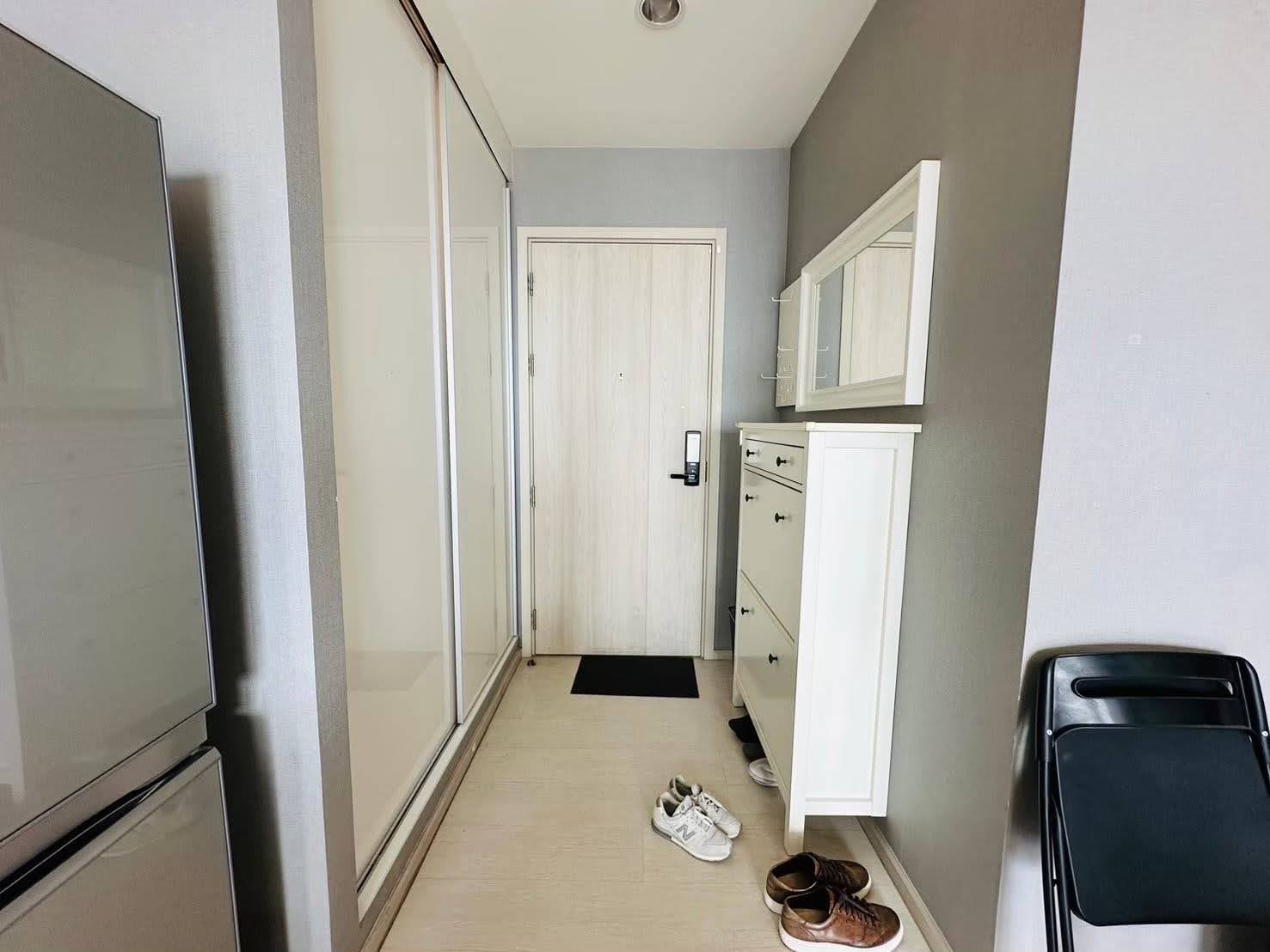 Modern 2-bed, 2-bath condo at Rhythm Sukhumvit 42, 79 sqm. Rent for 65,000 THB/month, fully furnished, near Ekkamai BTS. Great amenities and location!