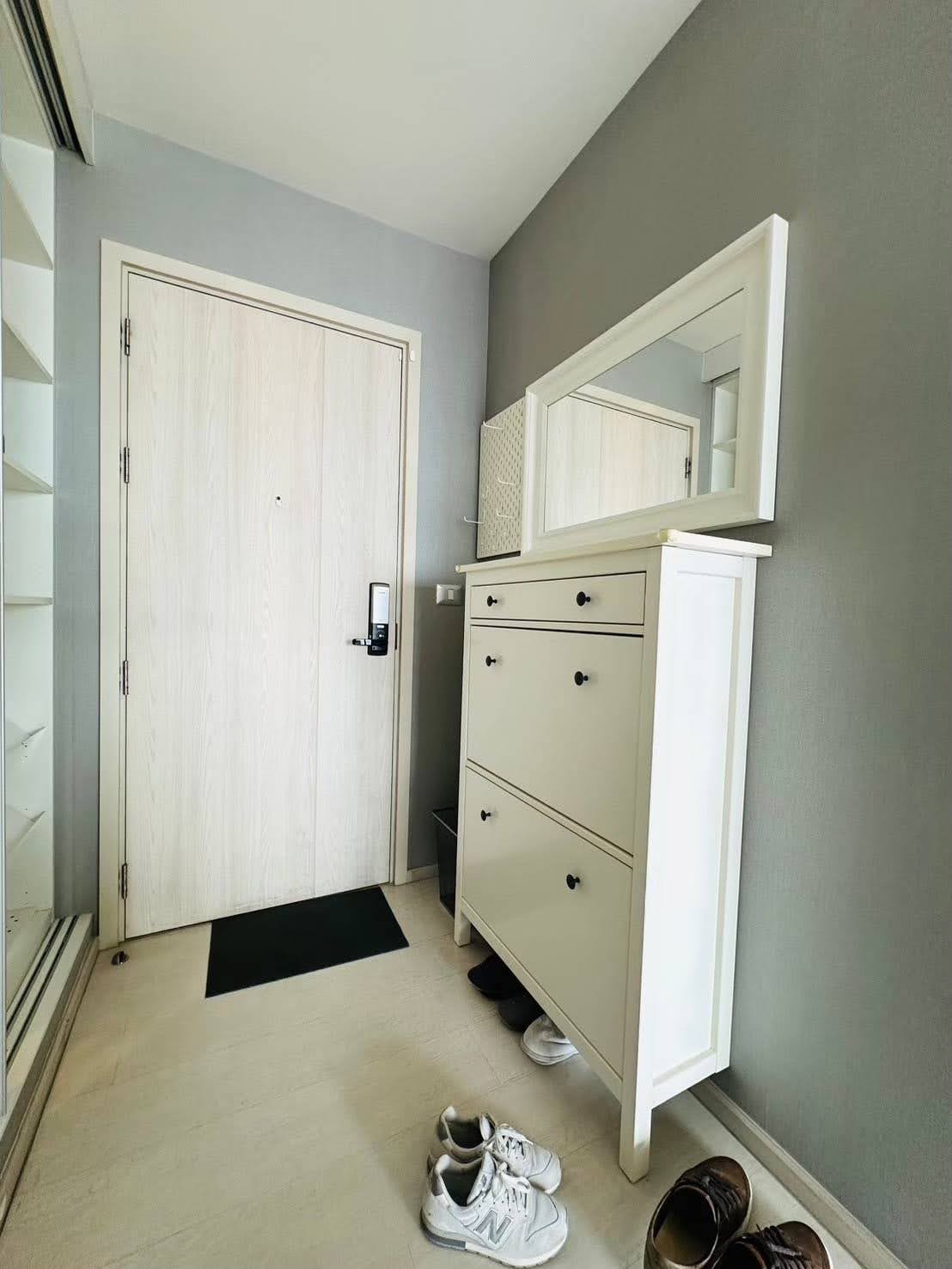 Modern 2-bed, 2-bath condo at Rhythm Sukhumvit 42, 79 sqm. Rent for 65,000 THB/month, fully furnished, near Ekkamai BTS. Great amenities and location!