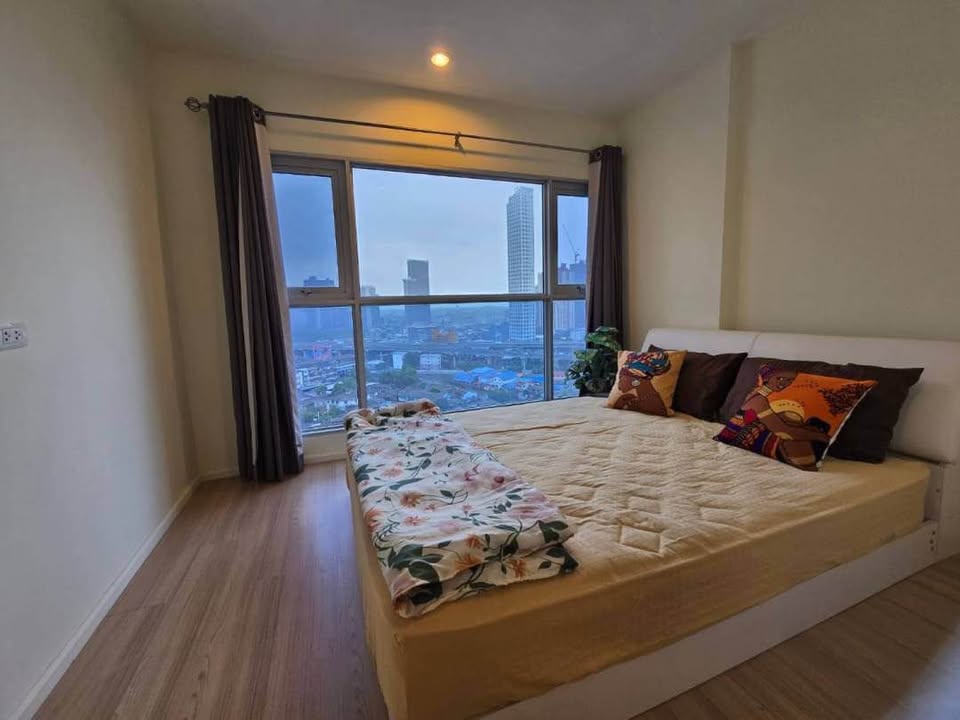 2-Bed 2-Bath condo at Aspire Sukhumvit 48, 54 sqm, fully furnished, 4.75M THB, 650m to BTS Phra Khanong. Contact Best BKK Condos for details.