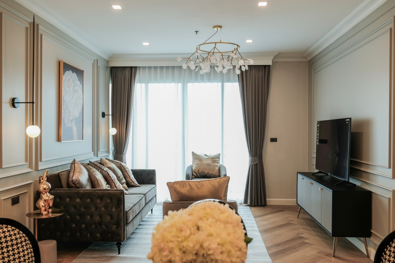 3-Bedroom 2-Bathroom 155 sqm Condo at Nusasiri Grand Condo for Rent 90,000 THB/month
