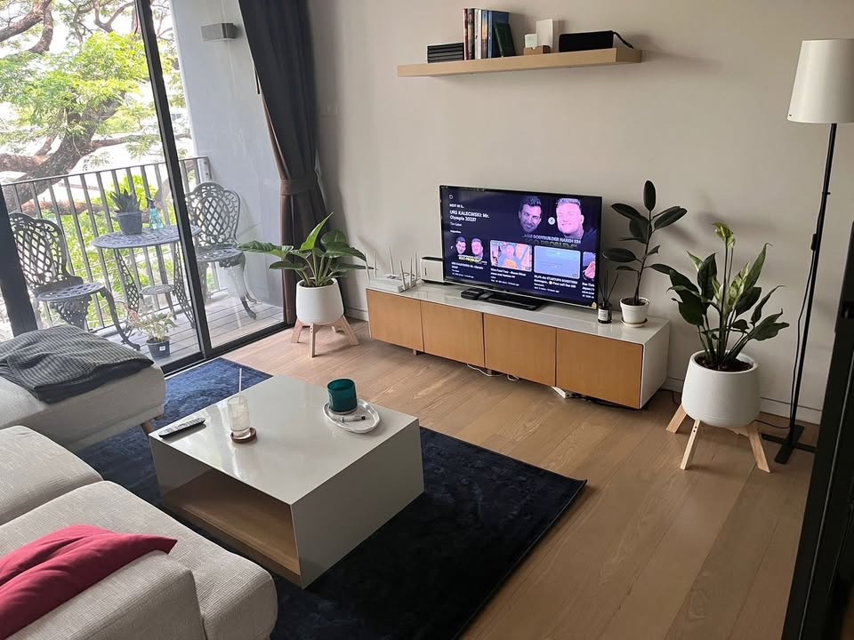 1-Bed, 1-Bath Condo for Rent/Sale at Siamese Gioia, Sukhumvit 31 – 50 sqm, Garden View, Rent ฿25,000/month, Sale ฿5,200,000, Near Phrom Phong BTS