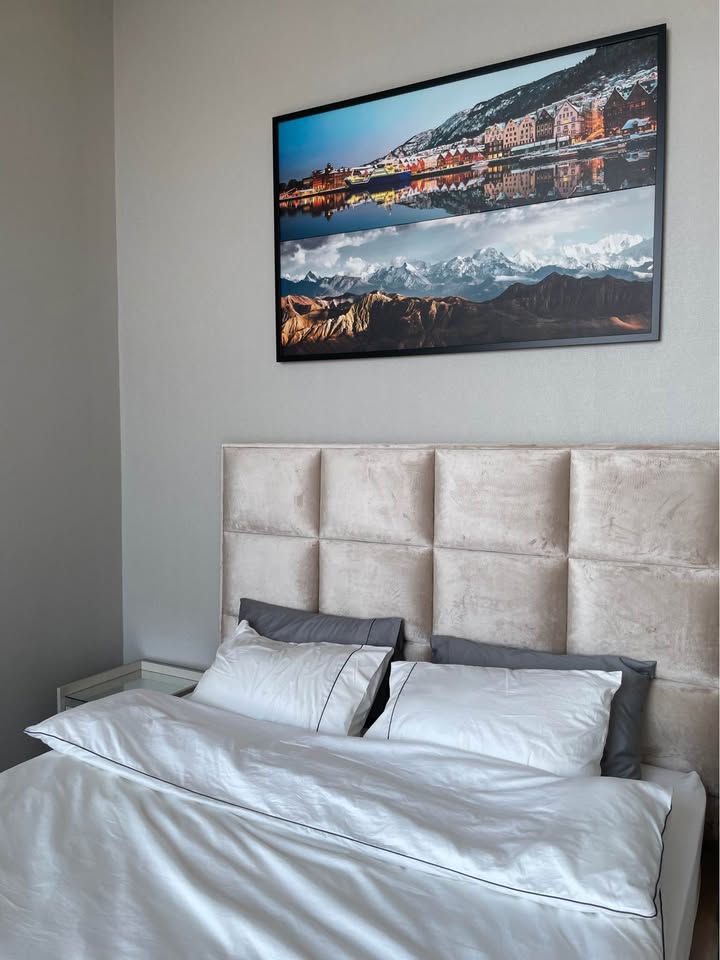 Own a luxurious 157 sqm penthouse at The Esse Asoke, Bangkok. Featuring 2 bedrooms, 3 bathrooms, breathtaking views, and premium amenities. Sale price: 60M THB.
