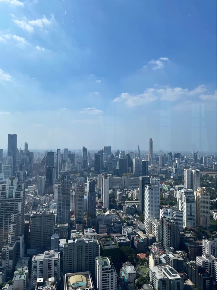 Own a luxurious 157 sqm penthouse at The Esse Asoke, Bangkok. Featuring 2 bedrooms, 3 bathrooms, breathtaking views, and premium amenities. Sale price: 60M THB.