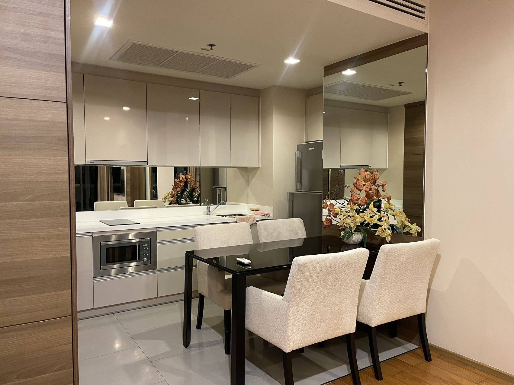 1-Bedroom, 1-Bathroom Condo for Rent at The Address Sathorn, 55 sqm, BTS Saint Louis, ฿30,000/month – Luxury Living in Sathorn