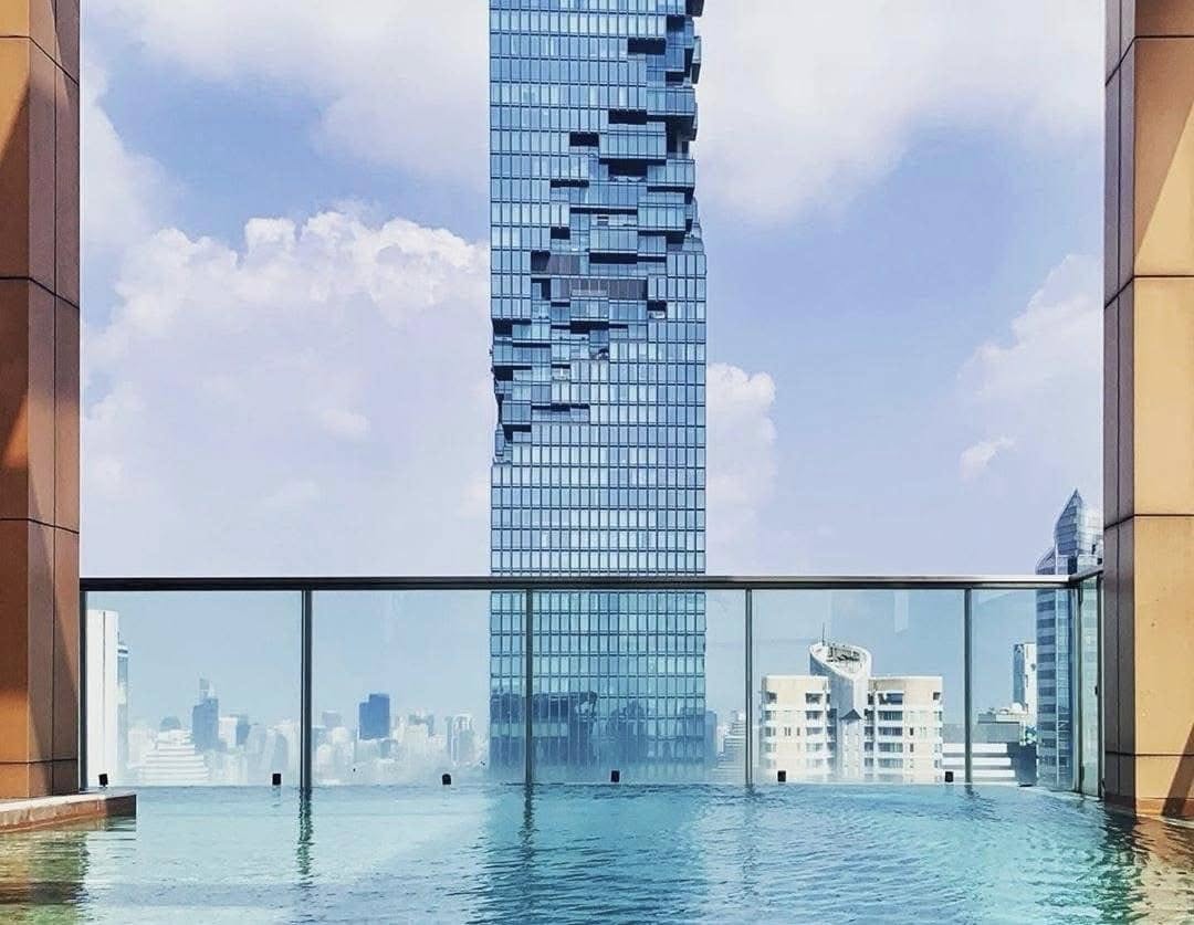 Luxury 1-bedroom condo for rent @The Address Sathorn, Bangkok. Fully furnished, modern amenities, near BTS Chong Nonsi. Rent: 30,000 THB/month