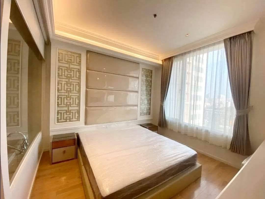 2-bed, 2-bath duplex at The Empire Place Sathorn, near BTS Chong Nonsi, 120 sqm, fully furnished, 60,000 THB/month, available from January 20, 2025.