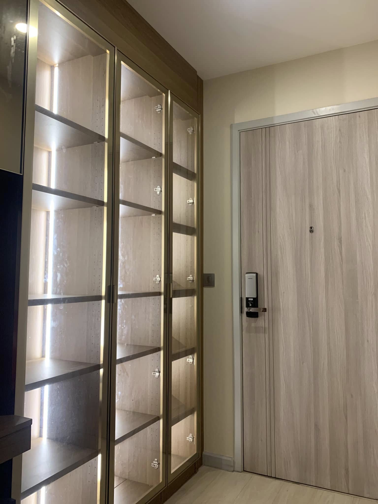 Modern 2-bedroom 1-bathroom 38 sqm condo at Knightsbridge Prime Sathorn. Rent 37,000 THB/month. Fully furnished. Near BTS Chong Nonsi, pool & gym.