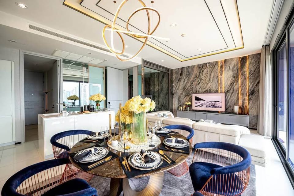 Discover luxury living at VITTORIO Sukhumvit 39. This 2-bedroom, 3-bathroom 137 sqm condo for rent 160,000 THB/month or You can own it for 55,000,000 THB