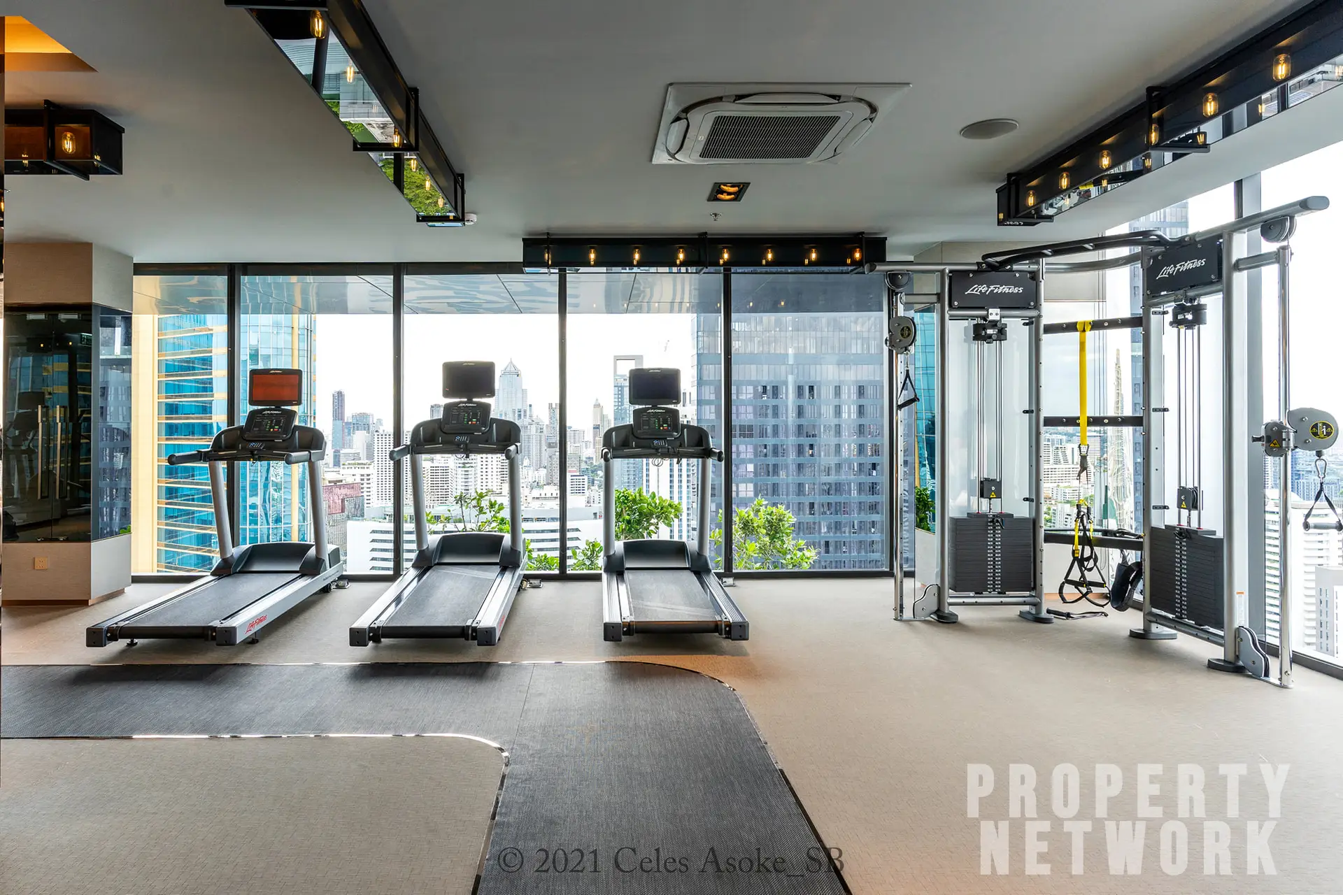 1-Bedroom, 1-Bath, 42sqm Condo at Celes Asoke, For Rent 35K THB/month, Near MRT Sukhumvit & BTS Asoke, Fully Furnished, Prime Bangkok Location