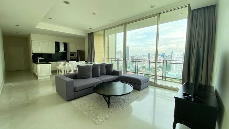 2-Bed 2-Bath 112sqm Royce Private Residence for Rent near BTS Phrom Phong, 80K THB/month