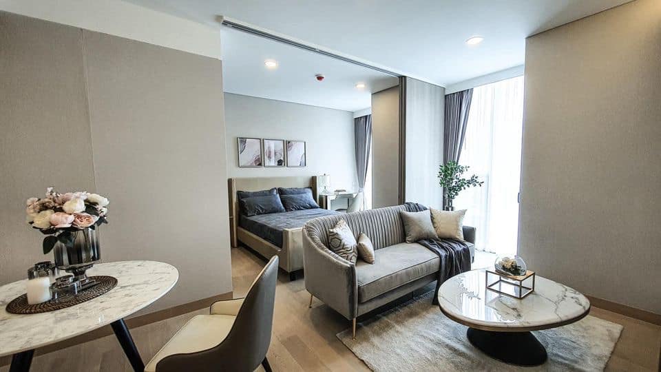 1BR, 1BTH, 35sqm Siamese Exclusive Queens, MRT Queen Sirikit, For Sale 9.3M THB