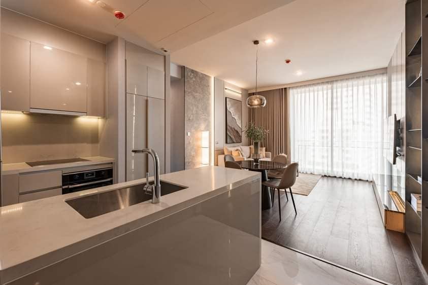 2-Bedroom, 2-Bath, 80sqm LAVIQ Sukhumvit 57, For Rent 100K, Near Thonglor BTS