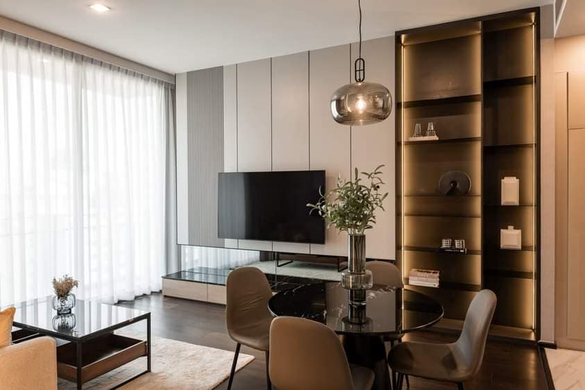 2-Bedroom, 2-Bath, 80sqm LAVIQ Sukhumvit 57, For Rent 100K, Near Thonglor BTS