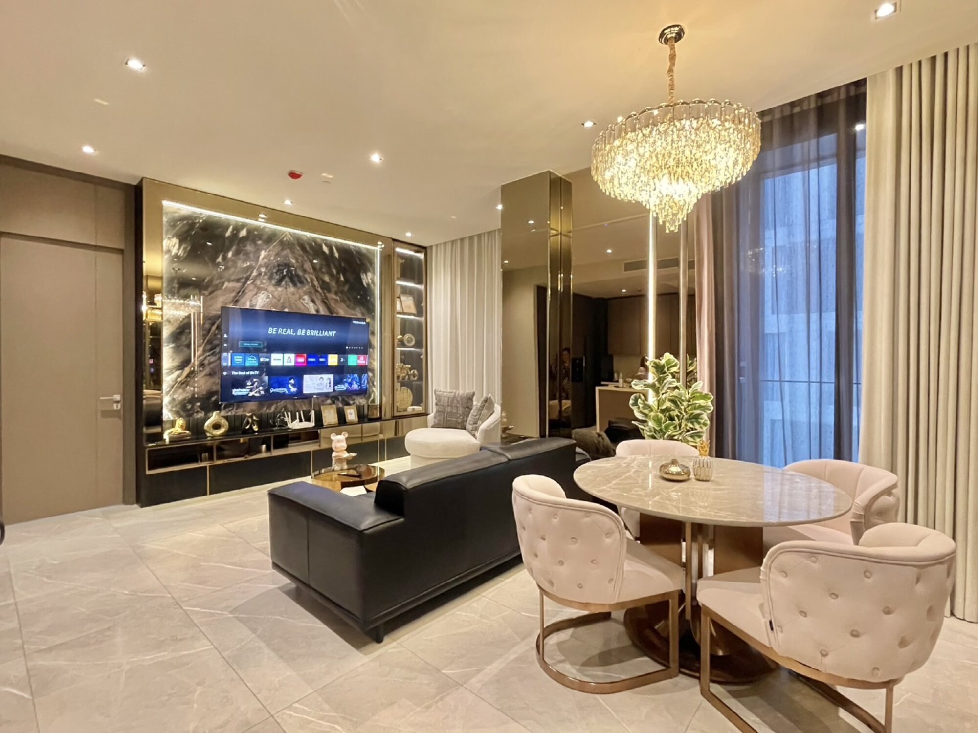 Explore this luxurious 2-bed, 2-bath condo at Hyde Heritage Thonglor. 80 sqm, great amenities, stunning city views, available for rent at 130,000 THB/month.