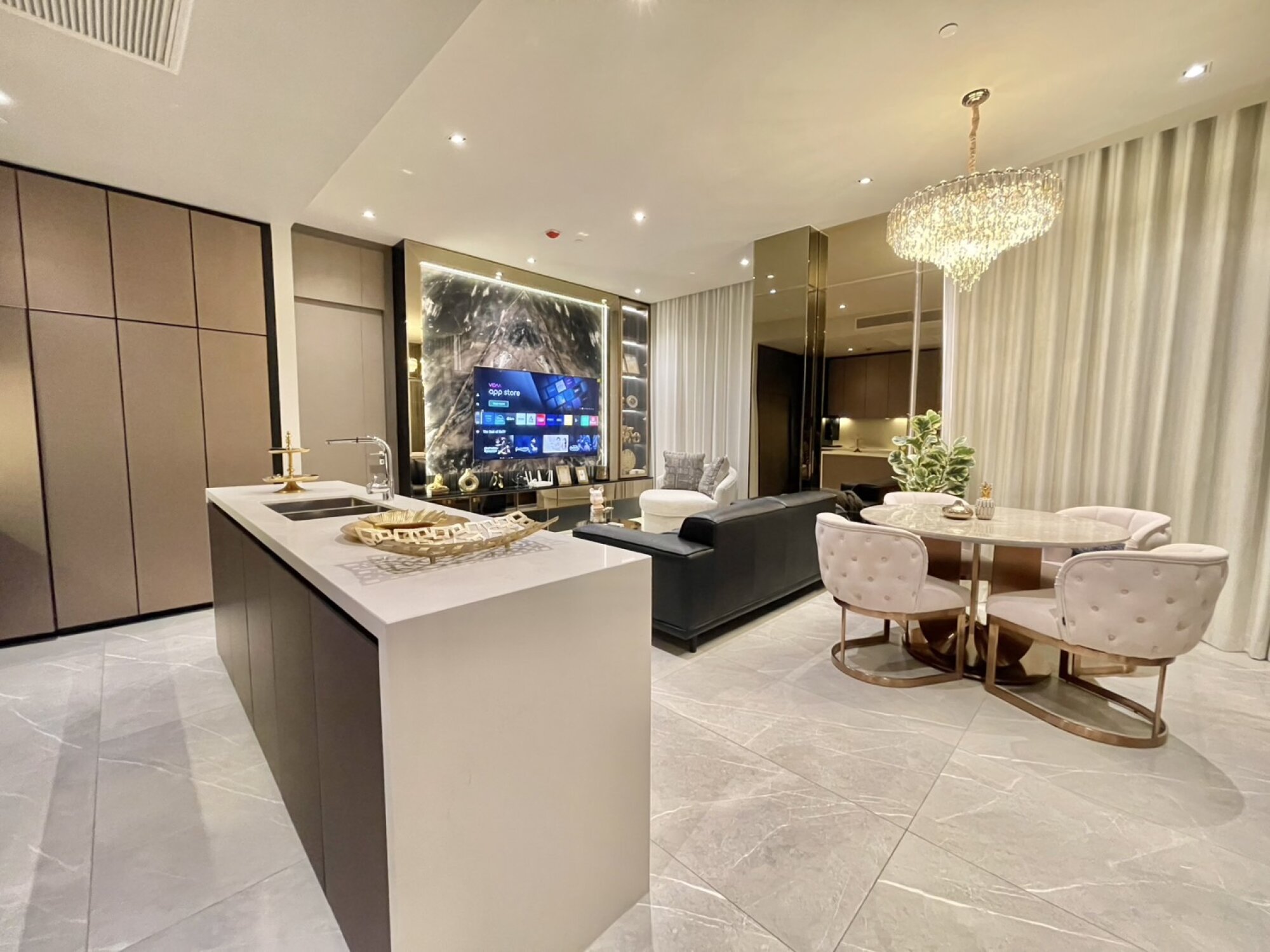 Explore this luxurious 2-bed, 2-bath condo at Hyde Heritage Thonglor. 80 sqm, great amenities, stunning city views, available for rent at 130,000 THB/month.