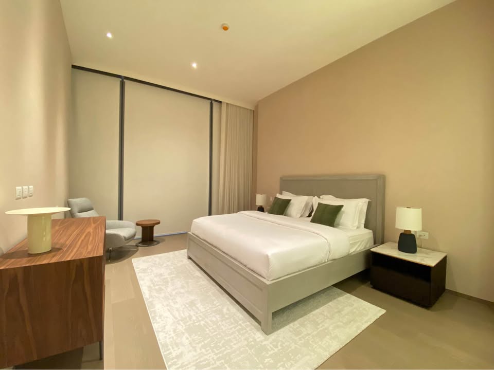 2-Bedroom, 3-Bathroom, 163sqm Scope Langsuan Condo for Rent, 390K THB/month, Near BTS Chidlom, Luxury Living in Bangkok’s Prime Location