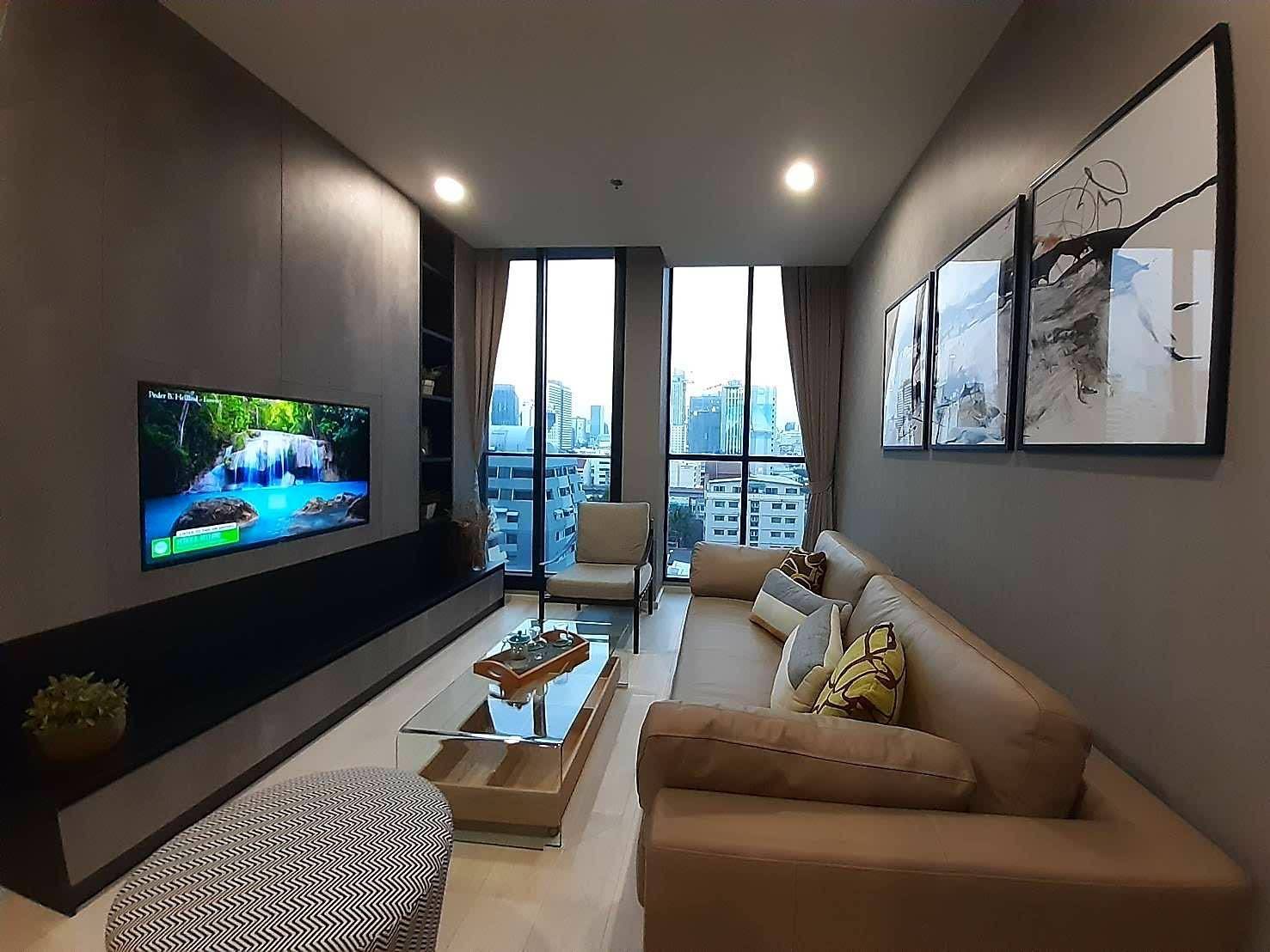 2-Bed, 1-Bath 70sqm Condo at Noble Ploenchit for Rent 67K THB, 5min to BTS Ploenchit