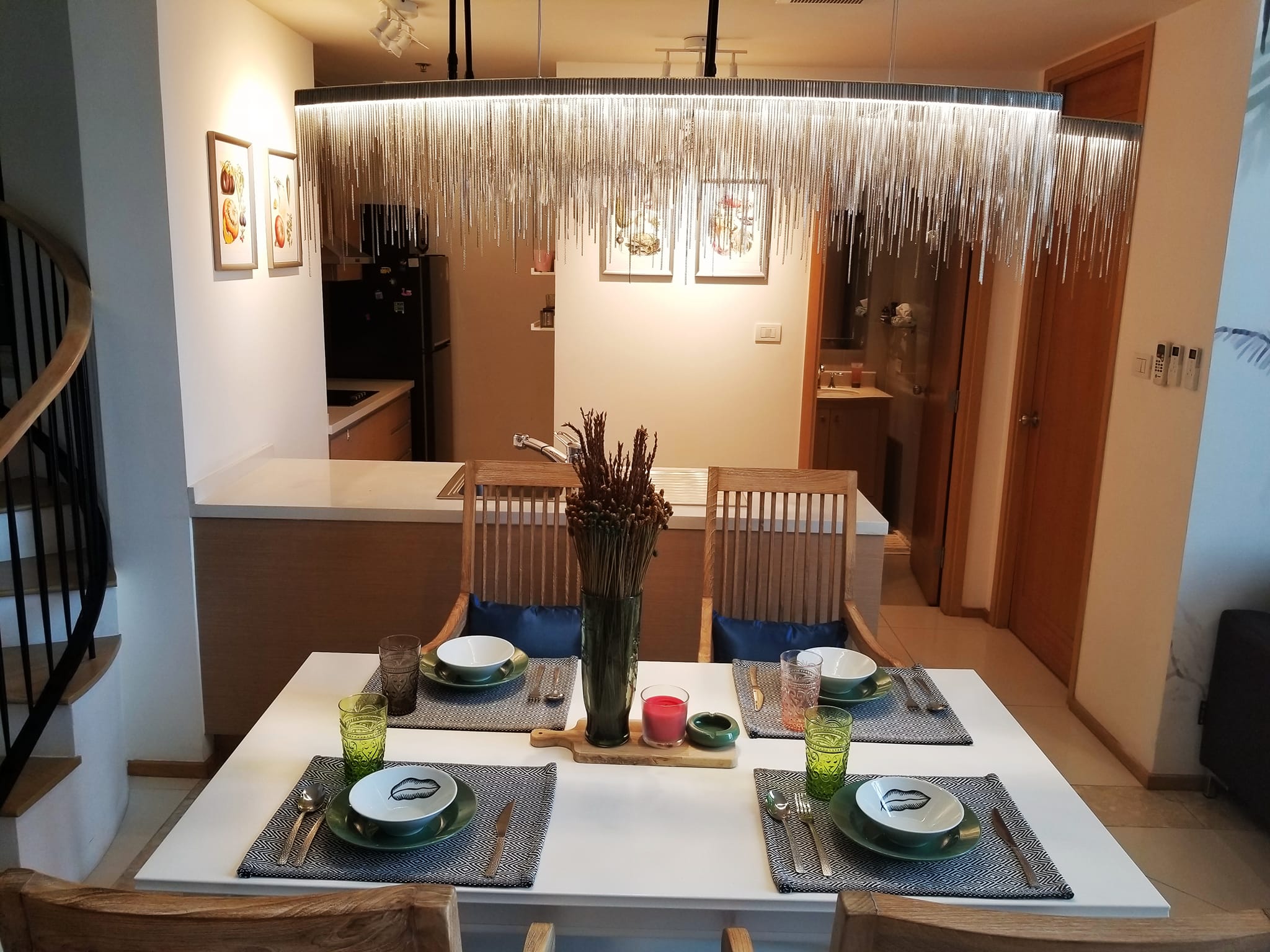 2-Bedroom, 2-Bathroom Duplex Condo, 108.9 sqm at The Empire Place, Sathon, Bangkok for Sale, 18,500,000 THB, Near BTS Chong Nonsi Station.