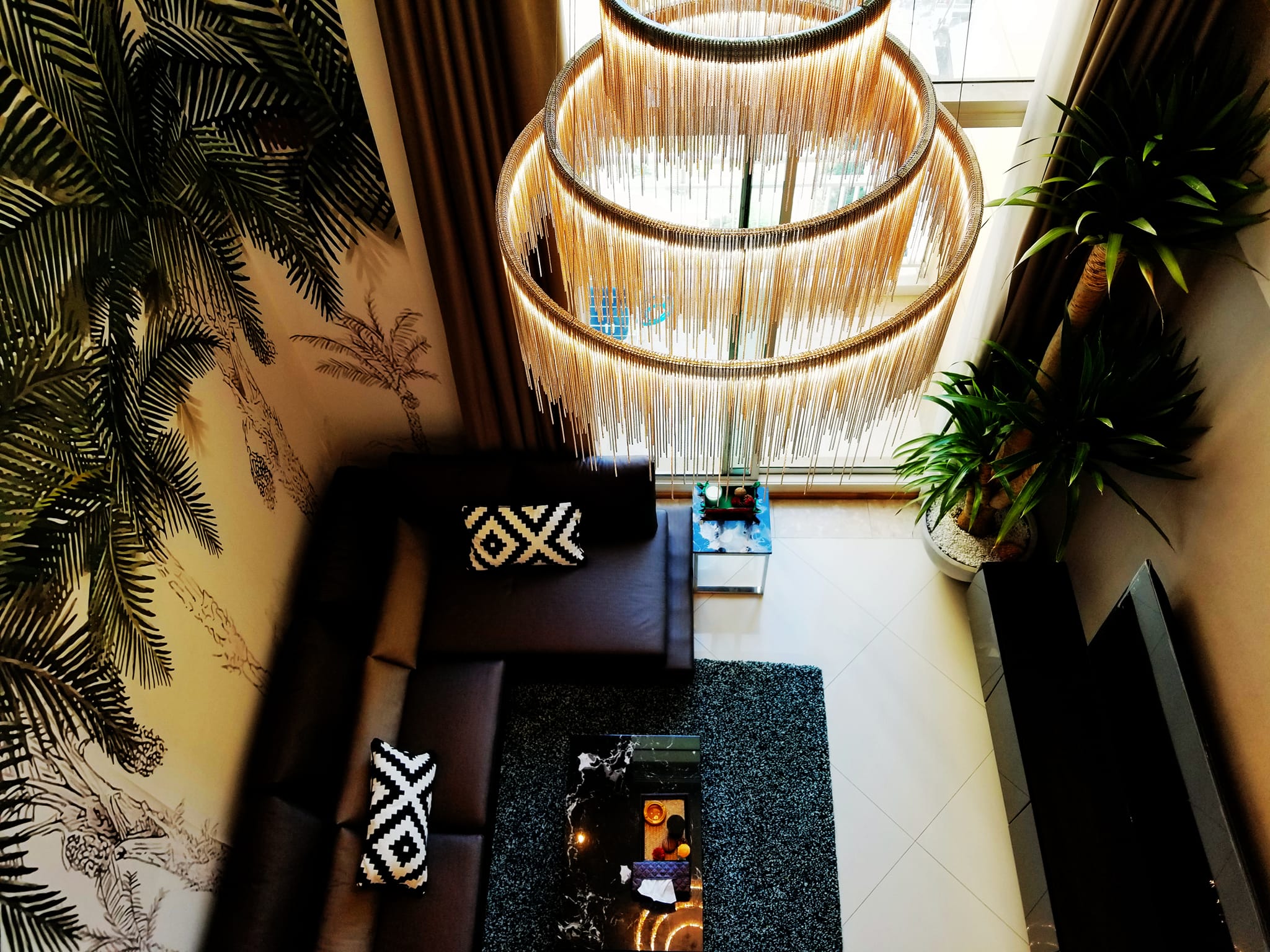 2-Bedroom, 2-Bathroom Duplex Condo, 108.9 sqm at The Empire Place, Sathon, Bangkok for Sale, 18,500,000 THB, Near BTS Chong Nonsi Station.