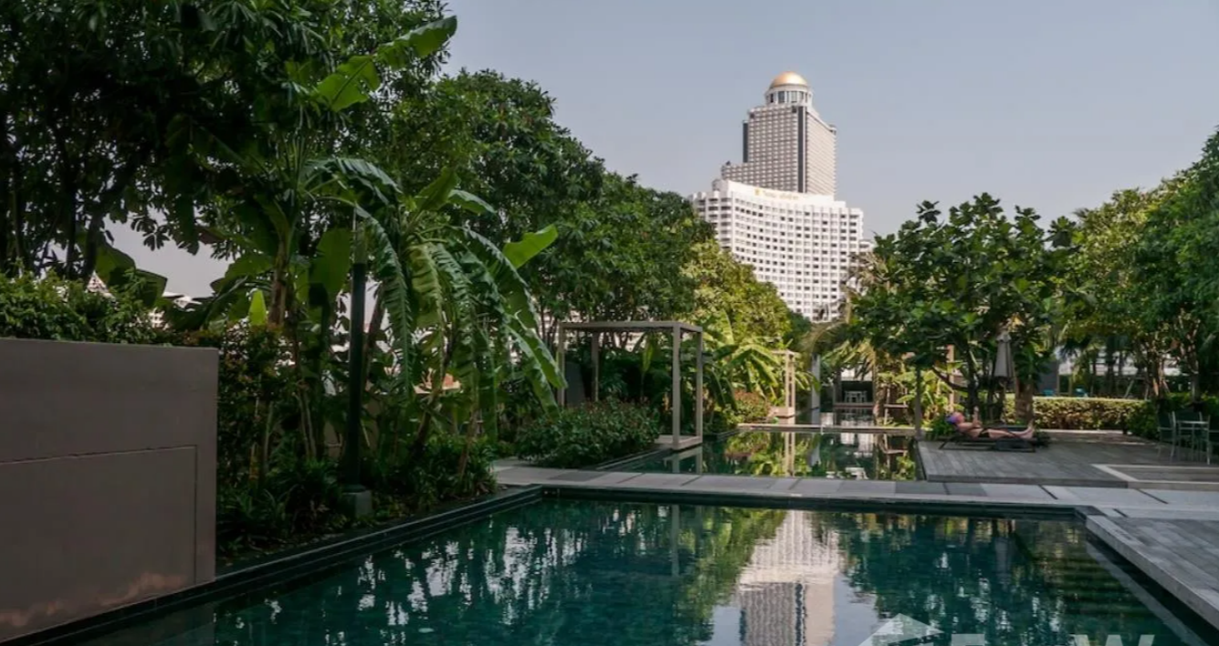 Luxurious 4-bed, 3-bath, 258 sqm duplex at The River Bangkok. High-floor unit with stunning river views. For sale at ฿74.5M. Contact us for a viewing!