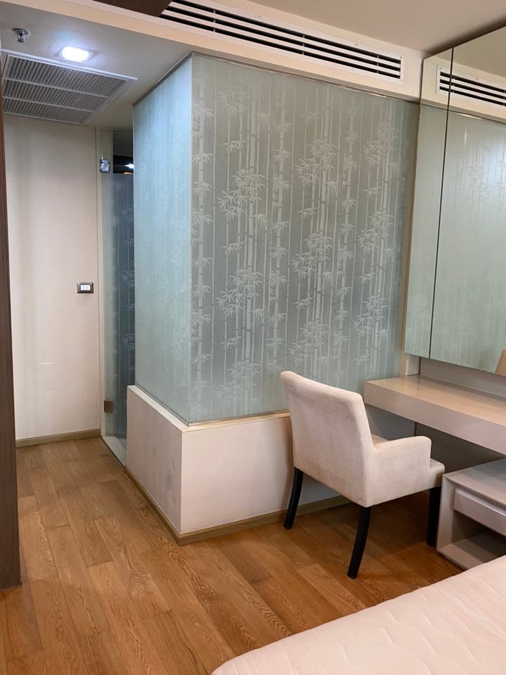 Stylish 1-bed, 1-bath condo at The Address Sathorn, 46.6 sqm, 12th floor with Mahanakhon Kingpower view. Prime location near BTS St. Louis & Chong Nonsi. Rent starts at 29,500 THB/month.