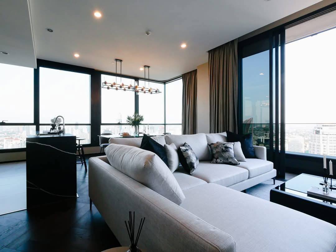 3-Bed, 3-Bath, 123.93 sqm Condo at The ESSE Sukhumvit 36 for Rent near BTS Thonglor, ฿190,000/month, Fully Furnished, Available from March 2025.