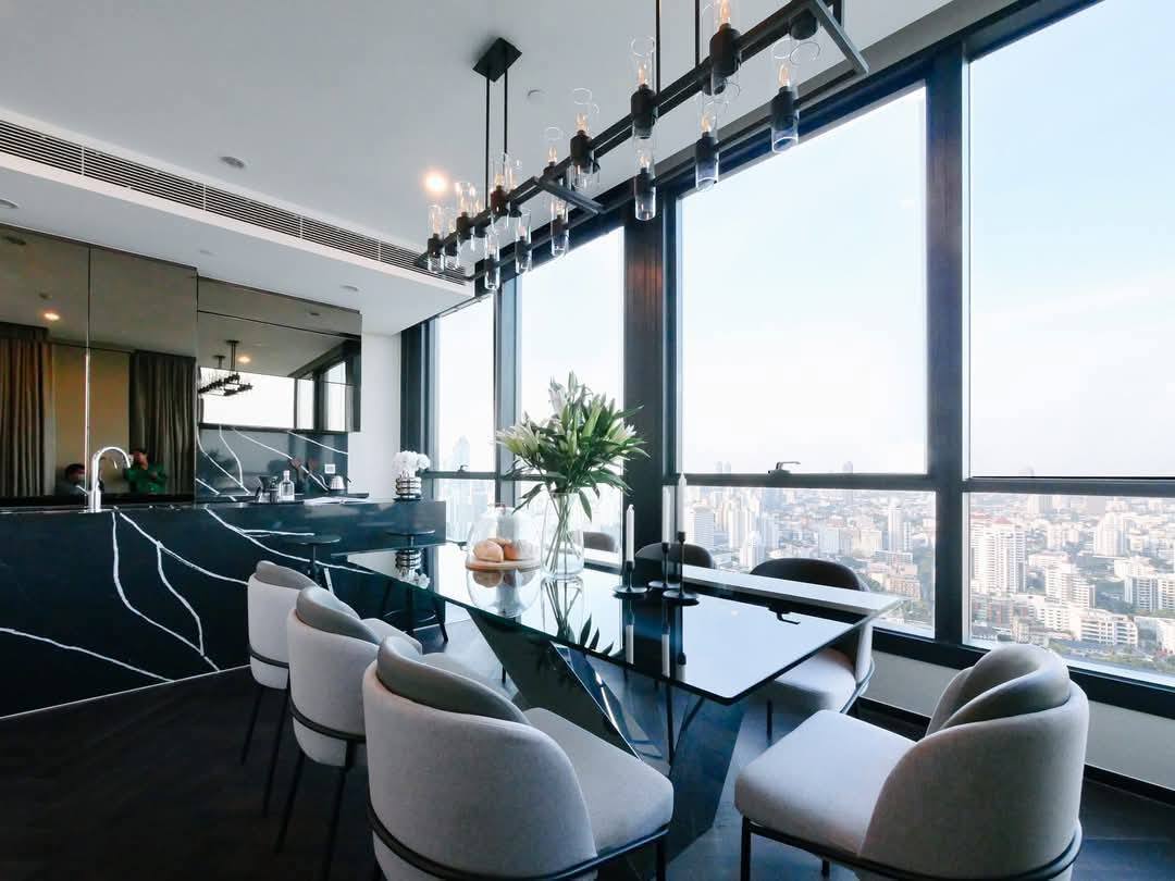3-Bed, 3-Bath, 123.93 sqm Condo at The ESSE Sukhumvit 36 for Rent near BTS Thonglor, ฿190,000/month, Fully Furnished, Available from March 2025.