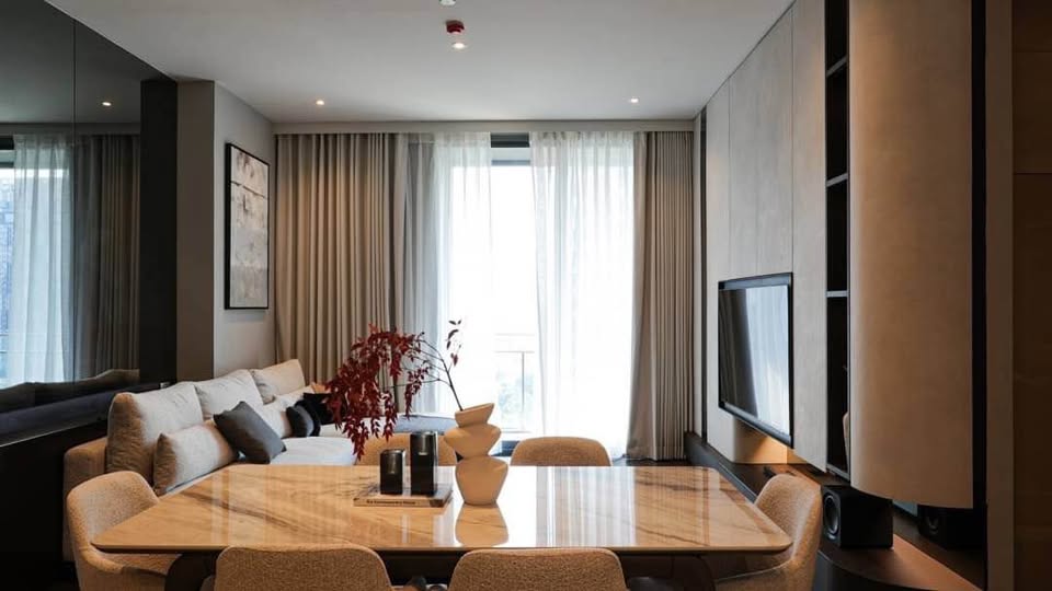 3-Bed, 3-Bath 114.66 sqm Condo at Laviq Sukhumvit 57, Rent 170K/Month, Sale 34.5M THB, Near BTS Thonglor, Ready to Move In February 2025.