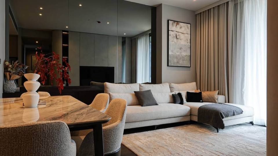 3-Bed, 3-Bath 114.66 sqm Condo at Laviq Sukhumvit 57, Rent 170K/Month, Sale 34.5M THB, Near BTS Thonglor, Ready to Move In February 2025.