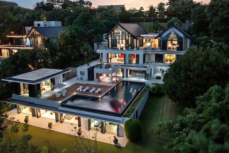 6-Bed, 6-Bath, 3279 sqm Villa at Cape Residences, Yamu, for Sale - 506M THB, Near Phuket Airport