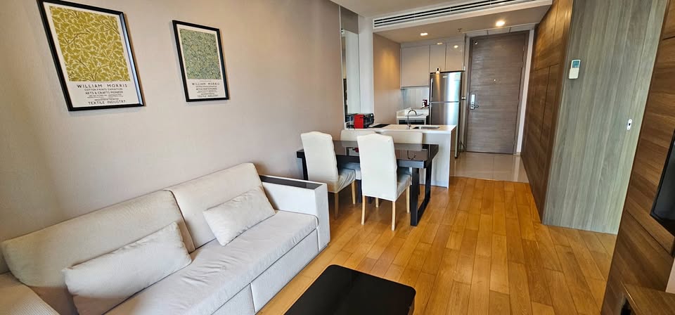 1-Bed, 1-Bath, 55 sqm Condo for Rent at The Address Sathorn, ฿32,000/month, Near BTS Saint Louis – Fully Furnished, Modern Living in Prime Sathorn District