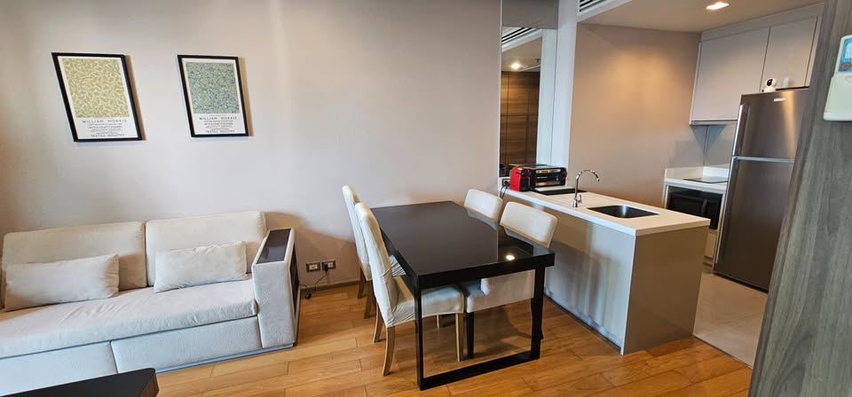 1-Bed, 1-Bath, 55 sqm Condo for Rent at The Address Sathorn, ฿32,000/month, Near BTS Saint Louis – Fully Furnished, Modern Living in Prime Sathorn District