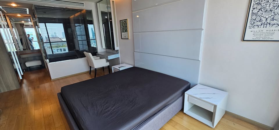 1-Bed, 1-Bath, 55 sqm Condo for Rent at The Address Sathorn, ฿32,000/month, Near BTS Saint Louis – Fully Furnished, Modern Living in Prime Sathorn District