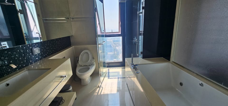 2-Bed, 2-Bath, 80 sqm Condo for Rent at The Address Sathorn, ฿52,000/month, Near BTS Saint Louis – Fully Furnished, Luxurious Urban Living in Prime Sathorn District