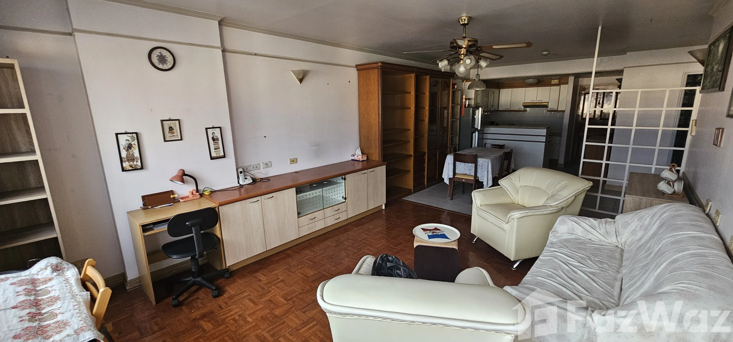Spacious 2-bed, 1-bath, 80 sqm condo at Baan On Nut Sukhumvit 77. Great investment opportunity. Sale price: 3,200,000 THB. Contact us now for a viewing!