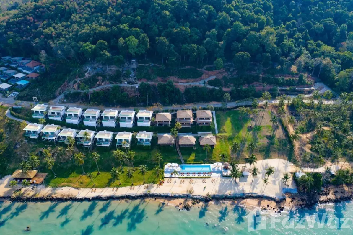 Explore this 2-bedroom, 2-bathroom villa for sale at Dao Phangan Coconut Grove Villas. Offering 96 sqm of luxury living space, priced at ฿6,500,000 in Koh Phangan.