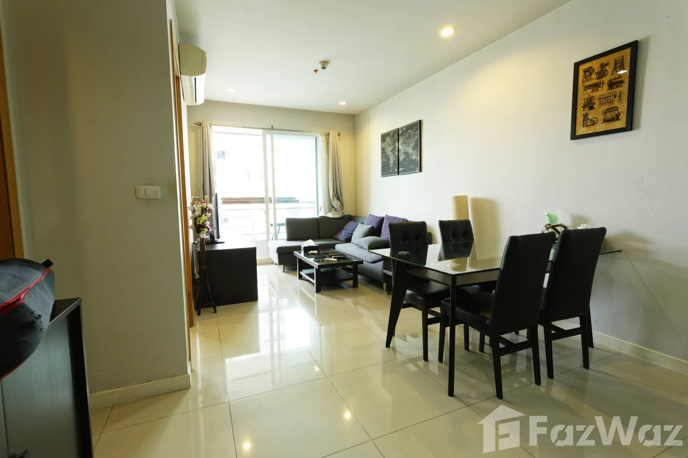 1-Bedroom, 1-Bathroom condo for sale at Circle Petchaburi, 47 sqm, at ฿4.6M. Ideal location near MRT, shopping, dining, and top schools. Perfect for city living.