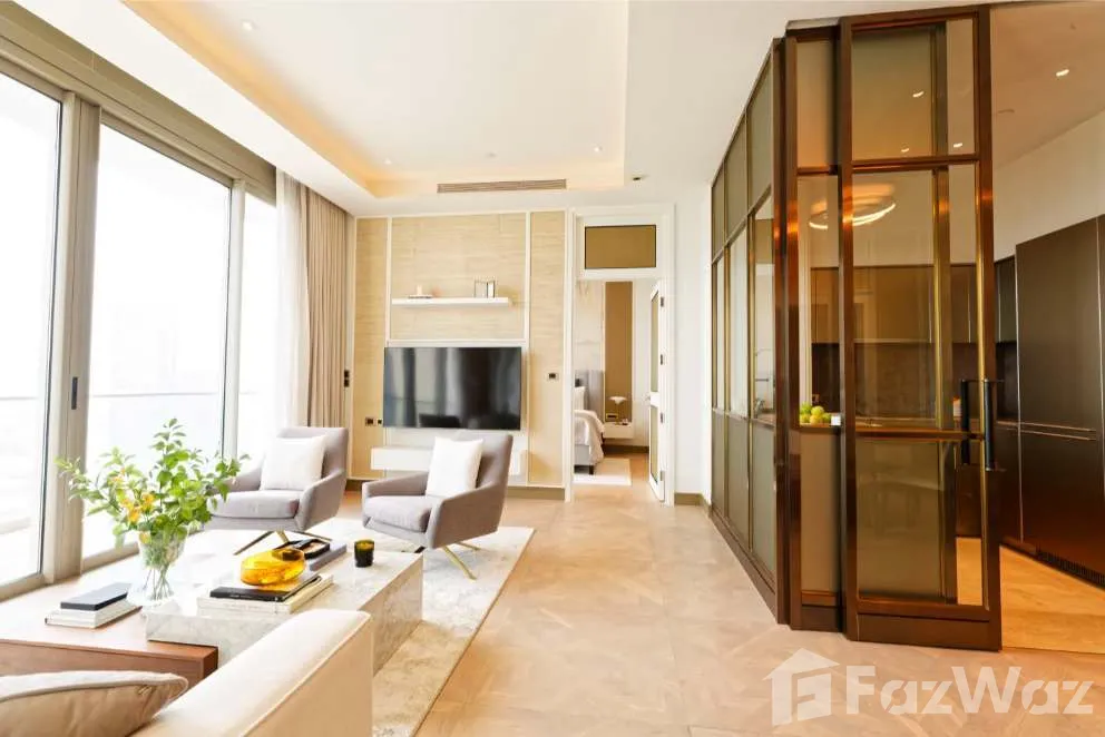 Luxurious 2-bedroom, 2-bathroom condo at The Residences at Mandarin Oriental, Bangkok. 128sqm, stunning river views. For sale ฿70M