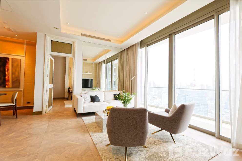 Luxurious 2-bedroom, 2-bathroom condo at The Residences at Mandarin Oriental, Bangkok. 128sqm, stunning river views. For sale ฿70M