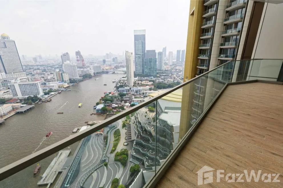 Luxurious 2-bedroom, 2-bathroom condo at The Residences at Mandarin Oriental, Bangkok. 128sqm, stunning river views. For sale ฿70M