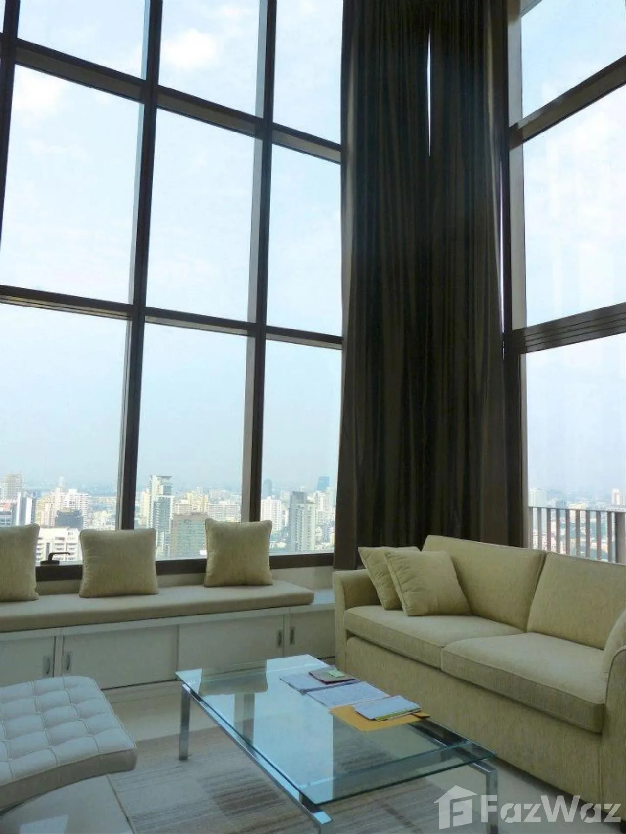 Stunning 2-bed, 2-bath duplex condo in Emporio Place, 134 sqm. For sale at ฿25M. Luxury living in Sukhumvit with excellent amenities and top-floor views.