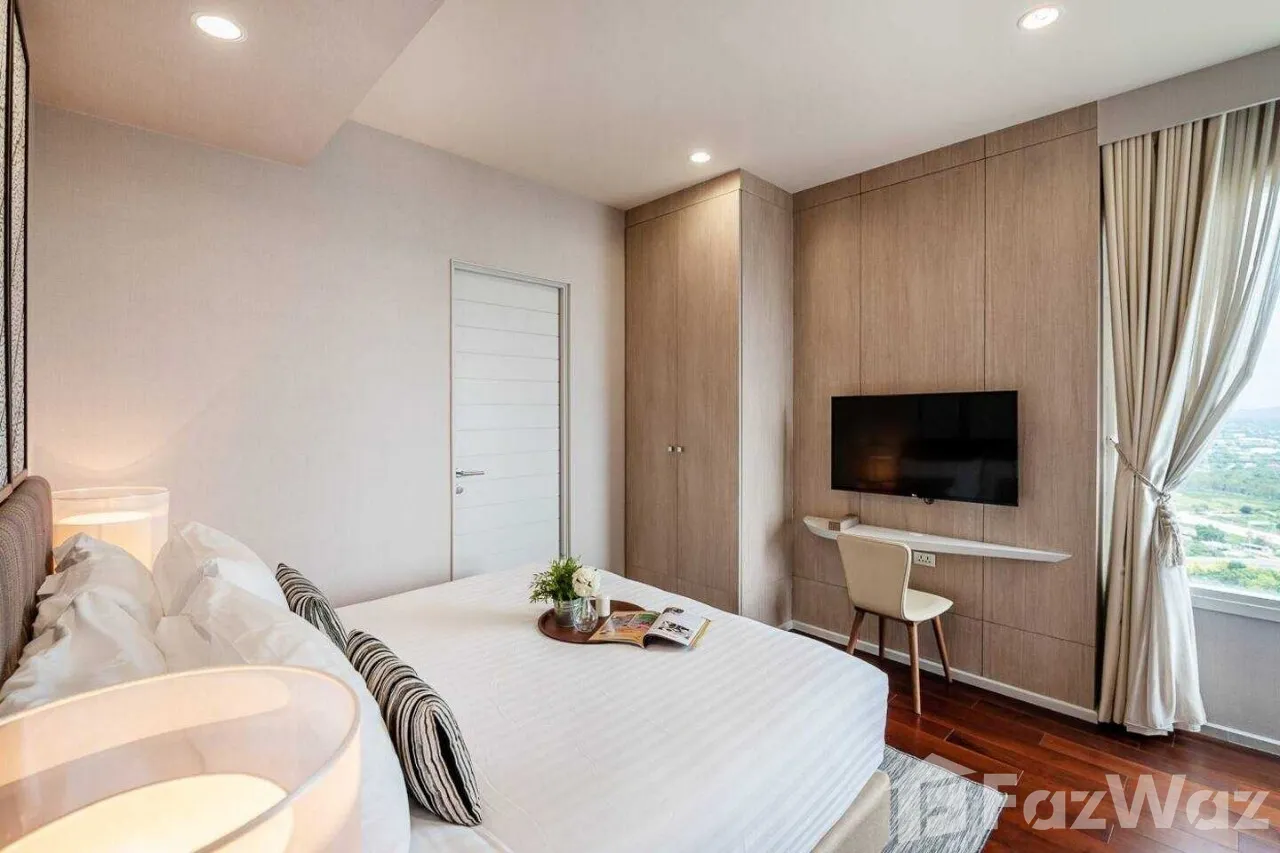 Luxury 1-bed, 1-bath, 59 sqm condo at Mövenpick Siam Na Jomtien, Pattaya. Stunning marina views, beachfront, and top amenities. For Sale: ฿8.5M.