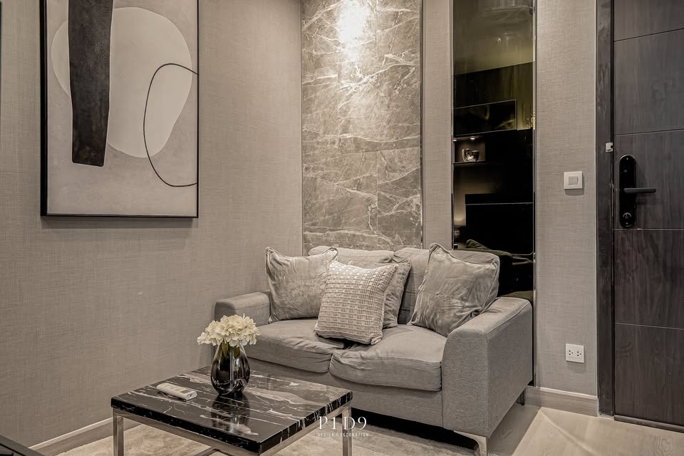 Stunning 1-Bedroom, 1-Bathroom condo in Wish Signature Midtown Siam. 26.65 sqm, modern style, ready to move in. For Sale 4.65M THB or Rent 22K/month.